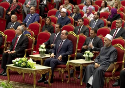 الرئيس السيسي يشهد الاحتفال بذكرى المولد النبوي الشريف