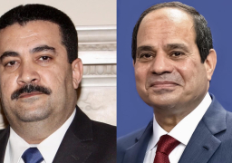 الرئيس السيسي يجري اتصالاً هاتفياً مع رئيس وزراء جمهورية العراق