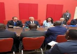 بالصور .. رئيس مجلس النواب يلتقي رئيس الجمعية الوطنية بكوت ديڤوار