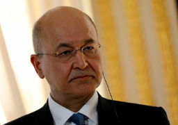 الرئيس العراقي يؤكد تطلع بلاده إلى دعم المجتمع الدولي