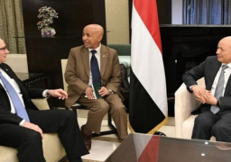 العليمي يبحث مع المبعوث الأمريكي سبل إحياء مسار السلام في اليمن