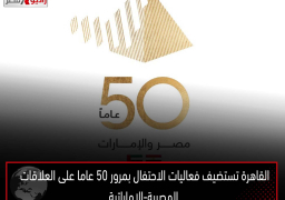 القاهرة تستضيف فعاليات الاحتفال بمرور 50 عاما على العلاقات المصرية – الإماراتية
