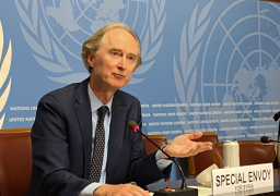 المبعوث الأممي إلى سوريا يحذر من تدهور أوضاع السوريين في كل مكان