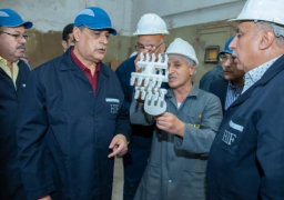 بالصور.. “وزير الدولة للإنتاج الحربي” يتفقد شركة حلوان للمسبوكات