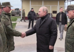 بوتين يتفقد استعدادات التعبئة العسكرية