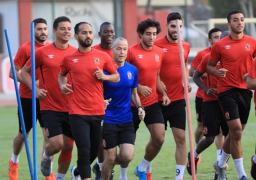 تدريبات بدنية وخططية في مران الأهلي استعدادًا لمباراة الاتحاد المنستيري بدوري أبطال إفريقيا