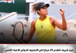 بعد تتويجها بلقب بطولة “بارما”.. ميار شريف تتقدم 25 مركزا في التصنيف الدولي للاعبات التنس