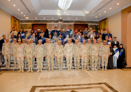 المتحدث العسكرى : المنطقة المركزية العسكرية تنظم إحتفالية لتكريم أسر الشهداء ومصابى العمليات الحربية