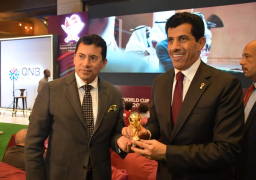 وزير الشباب والرياضة يشهد احتفالات سفارة قطر لدي القاهرة بانطلاق بطولة كأس العالم