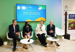 وزيرة البيئة والمنسق الوزارى ومبعوث مؤتمر المناخcop27 تشارك بجلسة الحلول القائمة على الطبيعة لحماية دلتا الأنهار من ارتفاع مستوى سطح البحر