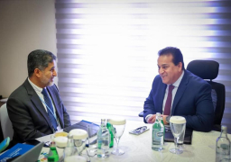 على هامش فعاليات مؤتمر المناخ COP27 .. وزير الصحة يلتقي مدير المكتب الإقليمي لشرق المتوسط بمنظمة الصحة العالمية لمناقشة تعزيز التعاون في الملفات والقضايا الصحية المشتركة بين دول الإقليم
