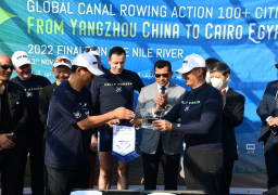 تماشياً مع أهداف قمة المناخ cop 27 .. وزير الرياضة يشهد ختام المهرجان الدولي للتجديف