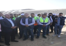وزير النقل يتفقد مواقع العمل بالخط الثاني للقطار الكهربائي السريع “أكتوبر /الأقصر / أسوان أبوسمبل