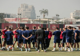 الأهلي يواصل تدريباته استعدادا لمواجهة المقاولون في كأس مصر