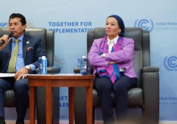 بالصور.. وزيرة البيئة تؤكد في يومي العلم والشباب أن مصر تقدم رسالة للعالم بأهمية العلم كسلاح للتصدى لآثار التغيرات المناخية