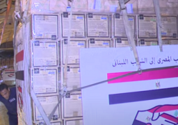 بالفيديو والصور.. بتوجيهات من الرئيس السيسي.. مصر ترسل مساعدات طبية إلى دولة لبنان