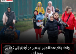 بولندا: ارتفاع عدد اللاجئين الوافدين من أوكرانيا إلى 7 ملايين و447 ألف