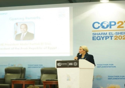 في كلمته التي ألقتها وزيرة البيئة .. السيسي: المرأة الإفريقية شريك أساسي في تحقيق التنمية المستدامة ومواجهة تداعيات تغير المناخ