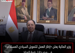 وزير المالية يعلن «إطار العمل للتمويل السيادي المستدام» في مصر خلال قمة المناخ