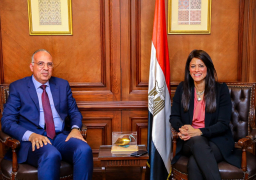 وزيرا التعاون الدولي والموارد المائية والرى يناقشان موقف مشروعات الأمن المائي والغذائي ضمن المنصة الوطنية للمشروعات الخضراء برنامج “نُوَفِّي”