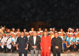 وزيرة الثقافة تفتتح الفعاليات الفنية المقامة على هامش قمة المناخ بشرم الشيخ