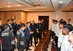 فى إطار استعدادات شباب الفراعنة للمشاركة في بطولة كأس أمم افريقيا فبراير المقبل .. وزير الرياضة يلتقي لاعبي منتخب مصر للشباب تحت 20 سنة