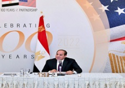 المتحدث الرئاسي ينشر صور مششاركة الرئيس السيسي فى مأدبة عشاء ولقائه مع «بايدن»