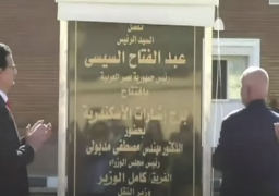 الرئيس السيسي يشهد افتتاح عدة مشروعات بالإسكندرية عبر “الفيديو كونفرانس”