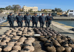 القوات البحرية تحبط محاولة تهريب مواد مخدرة فى نطاق البحر الأحمر