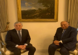 بالصور.. الوزير شكري يعقد مباحثات مع نظيره الايطالي بروما