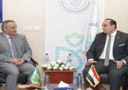 بالصور.. رئيس هيئة الرعاية الصحية و محافظ الإسماعيلية يستقبلان الأمين العام لمجلس الضمان الصحي السعودي