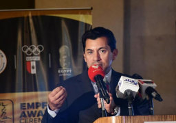 بالصور..وزير الرياضة يشهد حفل توزيع جوائز الأفضل للاتحاد المصري للخماسي الحديث