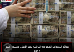 عوائد السندات الحكومية اليابانية تقفز لأعلى مستوى منذ 2015
