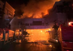 قتلى وجرحى جراء حريق هائل بفندق وكازينو في كمبوديا
