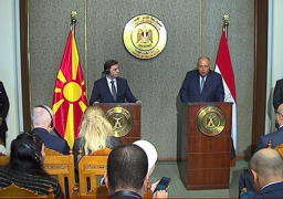 وزير الخارجية ونظيره المقدوني يؤكدان عمق علاقات التعاون بين البلدين