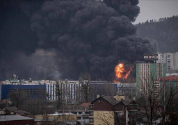 أوكرانيا تستهدف محطة الطاقة الحرارية في دونيتسك