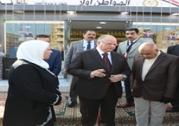 محافظ القاهرة يفتتح منفذ أهلا رمضان بشارع 9 بالمقطم