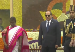 احتفالات عسكرية هندية بعيد الجمهورية الرابع والسبعين بحضور الرئيس عبدالفتاح السيسي