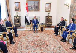 بالصور .. خلال لقائه وزير الخارجية الأمريكي .. السيسي يؤكد أهمية علاقات الشراكة الاستراتيجية الممتدة بين مصر والولايات المتحدة