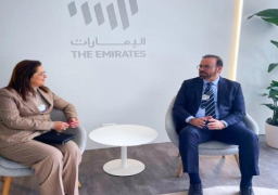 بالصور.. وزيرة التخطيط تلتقي وزير شئون مجلس الوزراء الإماراتي