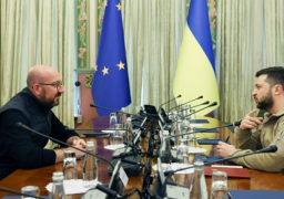 رئيس المجلس الأوروبي يزور كييف لإجراء محادثات