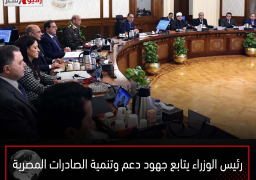 رئيس الوزراء يتابع جهود دعم وتنمية الصادرات المصرية