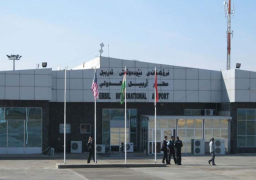 عودة حركة الطيران في مطار أربيل الدولي بعد توقف مؤقت لسوء الأحوال الجوية