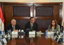 وزيرا التنمية المحلية والزراعة يتابعان آخر مستجدات المشروع القومي لتطوير ورفع كفاءة المجازر بالمحافظات بحضور محافظ دمياط