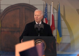 بايدن : هجوم روسيا على أوكرانيا جريمة كبيرة