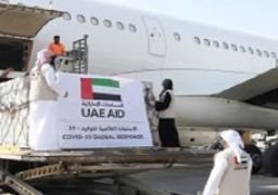 وصول طائرتين إماراتيتين تحملان مساعدات إغاثية إلى مطاري دمشق واللاذقية