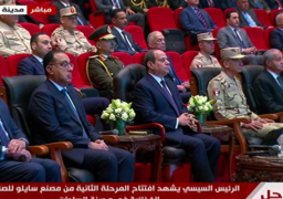 الرئيس السيسي يفتتح المرحلة الثانية من المدينة الصناعية الغذائية ” سايلو فودز “