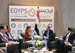 على هامش (ايجبس 2023) .. الملا يستقبل الرئيس التنفيذى لشركة ديسفا اليونانية