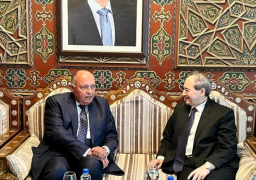 بالصور .. سامح شكري يصل العاصمة السورية دمشق ويعقد اجتماعًا مع المقداد
