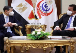 بالصور .. وزير الصحة يبحث مع سفير الصين بالقاهرة تعزيز التعاون بالمشروعات الصحية المشتركة